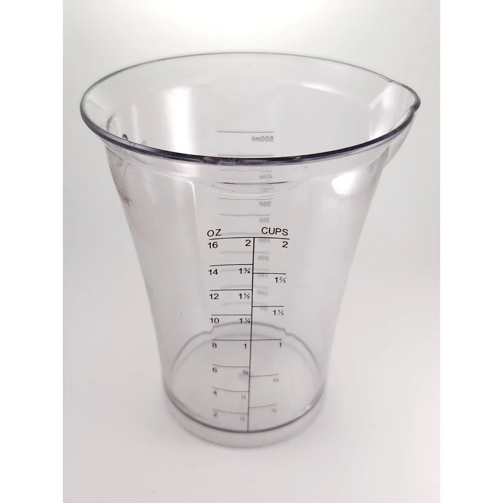 Cuisinart Smart Stick Hand Blender Measuring Beaker Cup Replacement 3 Cup 24oz